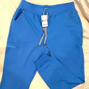 Figs Zamora scrub pants in Ceil blue size XL regular new w/tags